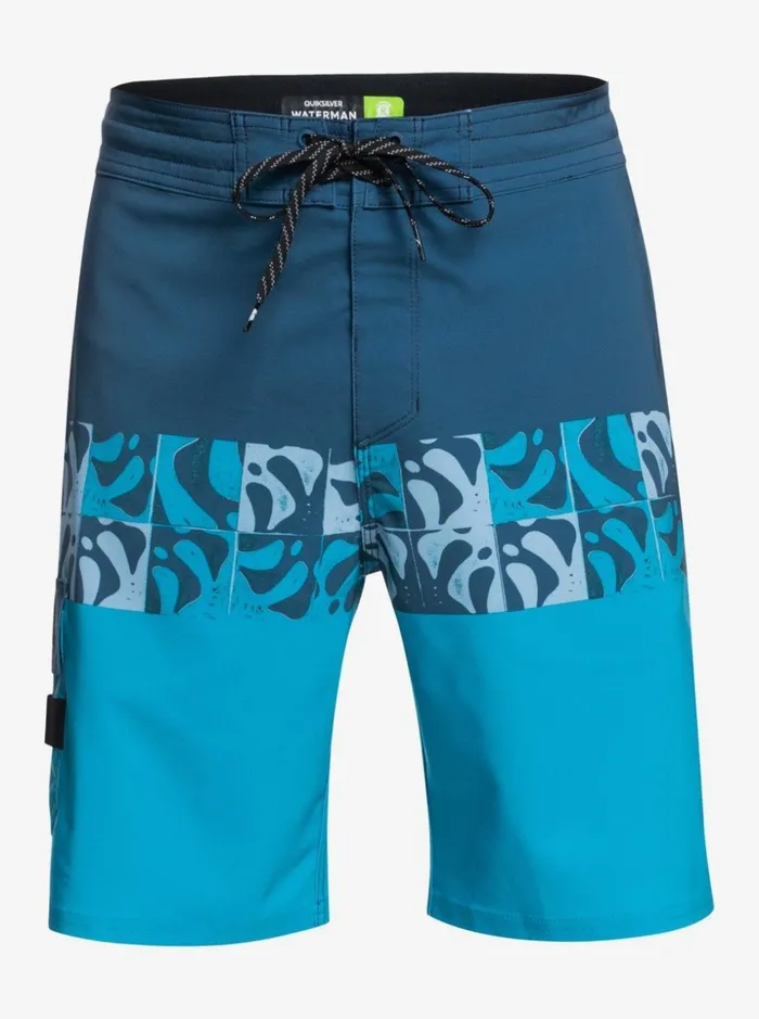 Men Quiksilver Boardshorts Waterman Angler Stripe 20034 Beachshorts Angler Stripe Ensign Blue Men Quiksilver Boardshorts Waterman Angler Stripe 20034 Beachshorts Angler Stripe Ensign Blue