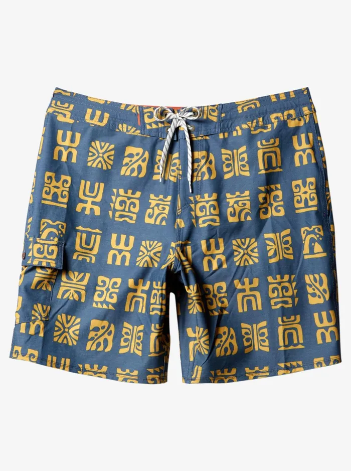 Men Quiksilver Boardshorts Waterman Channel Paddle 20034 Boardshorts Ensign Blue Channel Paddle Bs