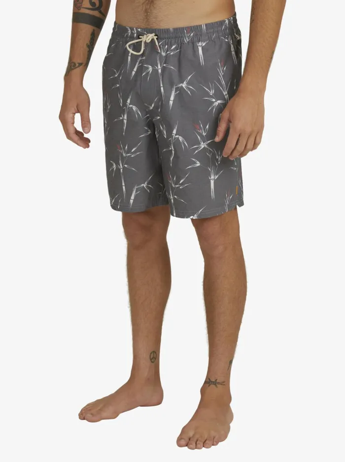 Men Quiksilver Boardshorts Waterman Pre Chopsticks 19034 Volleys Black Pre Chopstick Vol Men Quiksilver Boardshorts Waterman Pre Chopsticks 19034 Volleys Black Pre Chopstick Vol
