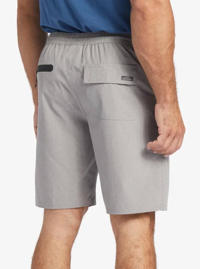 Men Quiksilver Boardshorts Waterman Suva 20034 Amphibian Boardshorts Sharkskin Men Quiksilver Boardshorts Waterman Suva 20034 Amphibian Boardshorts Sharkskin