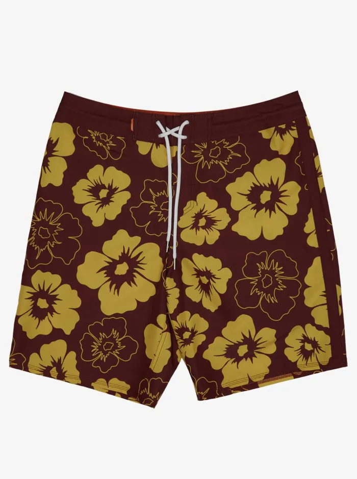 Men Quiksilver Boardshorts Waterman Throwback Print 2 19034 Boardshorts Red Mahogany Throwback Men Quiksilver Boardshorts Waterman Throwback Print 2 19034 Boardshorts Red Mahogany Throwback