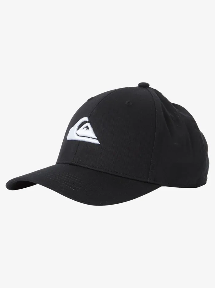 Men Quiksilver Hats Decades Snapback Hat Black