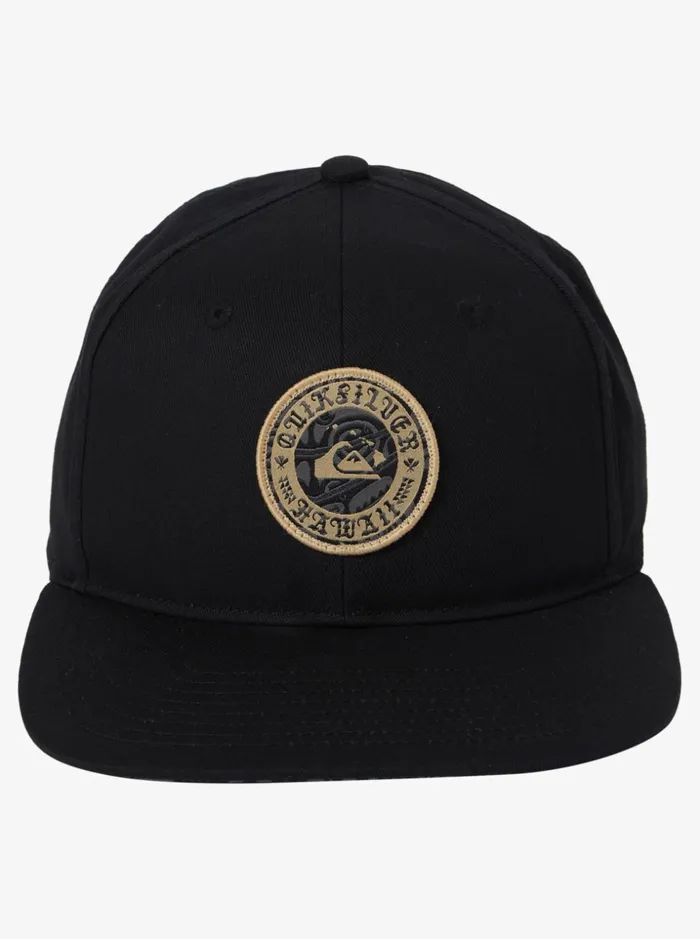 Men Quiksilver Hats Hawaii Wall Of Water Snapback Hat Black Men Quiksilver Hats Hawaii Wall Of Water Snapback Hat Black