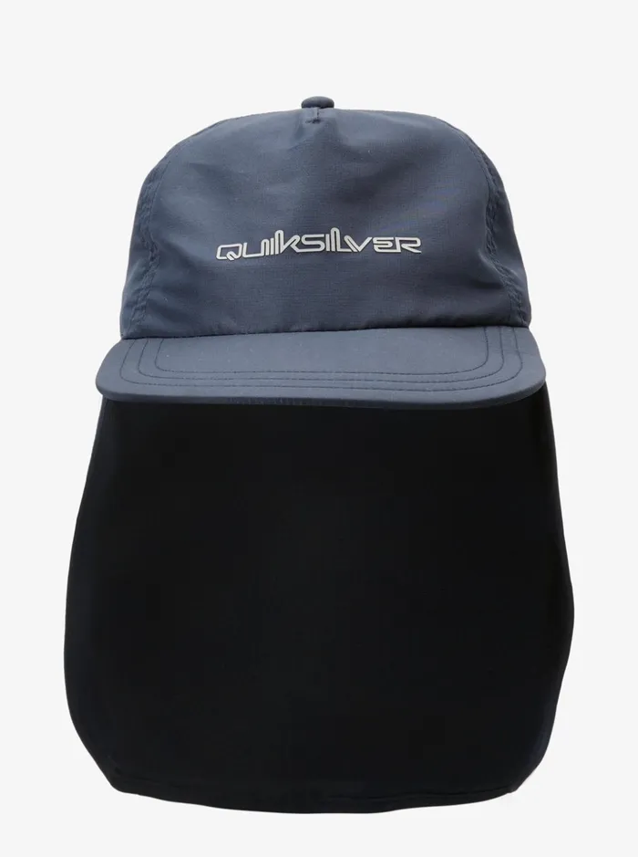 Men Quiksilver Hats Ray Master UPF 100 Sun Protection Cap Bering Sea