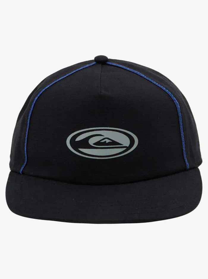 Men Quiksilver Hats Screener Snapback Hat Black Men Quiksilver Hats Screener Snapback Hat Black