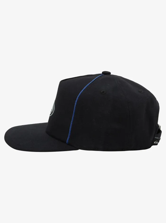 Men Quiksilver Hats Screener Snapback Hat Black Men Quiksilver Hats Screener Snapback Hat Black