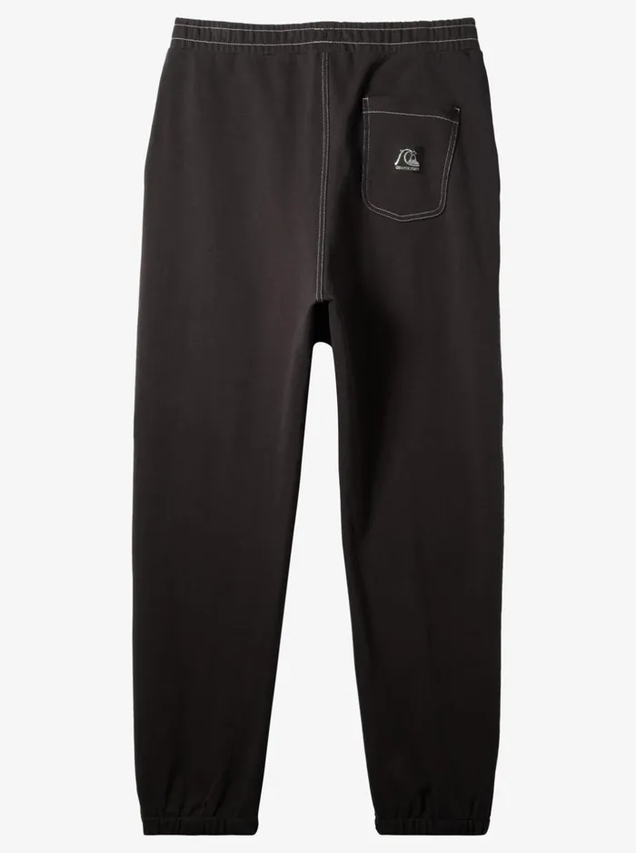 Men Quiksilver Pants The Original Joggers Black Men Quiksilver Pants The Original Joggers Black