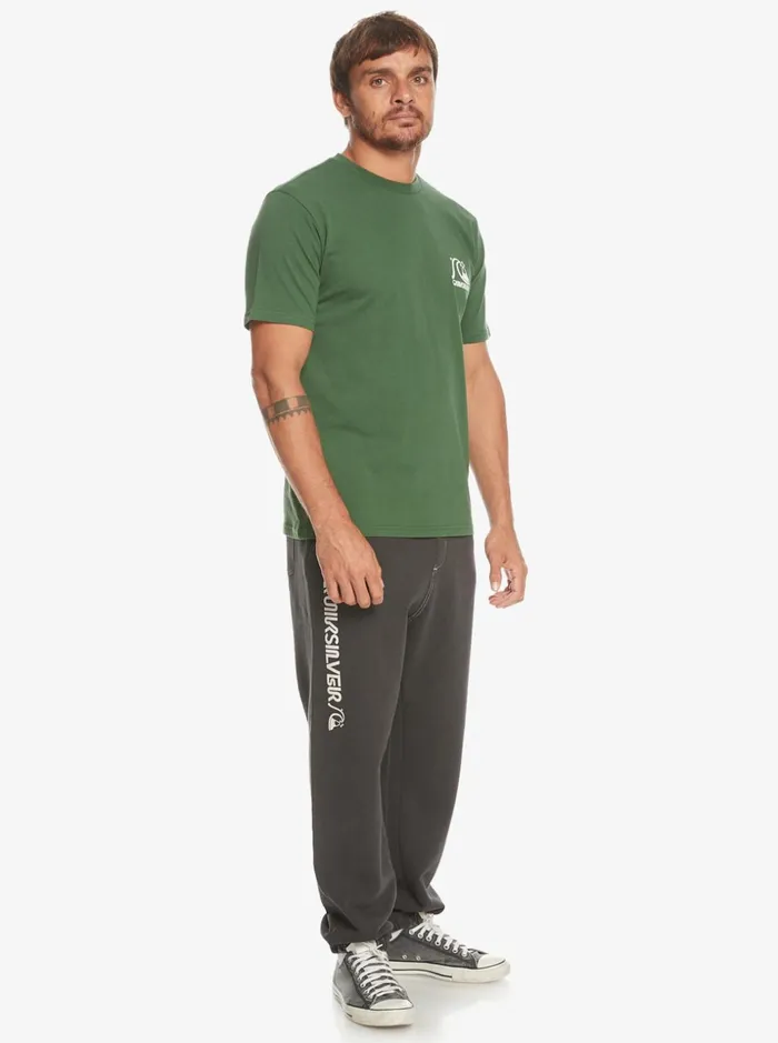 Men Quiksilver Pants The Original Joggers Black Men Quiksilver Pants The Original Joggers Black
