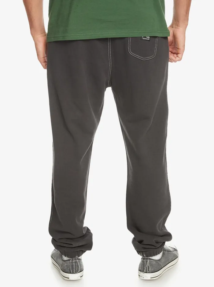 Men Quiksilver Pants The Original Joggers Black Men Quiksilver Pants The Original Joggers Black