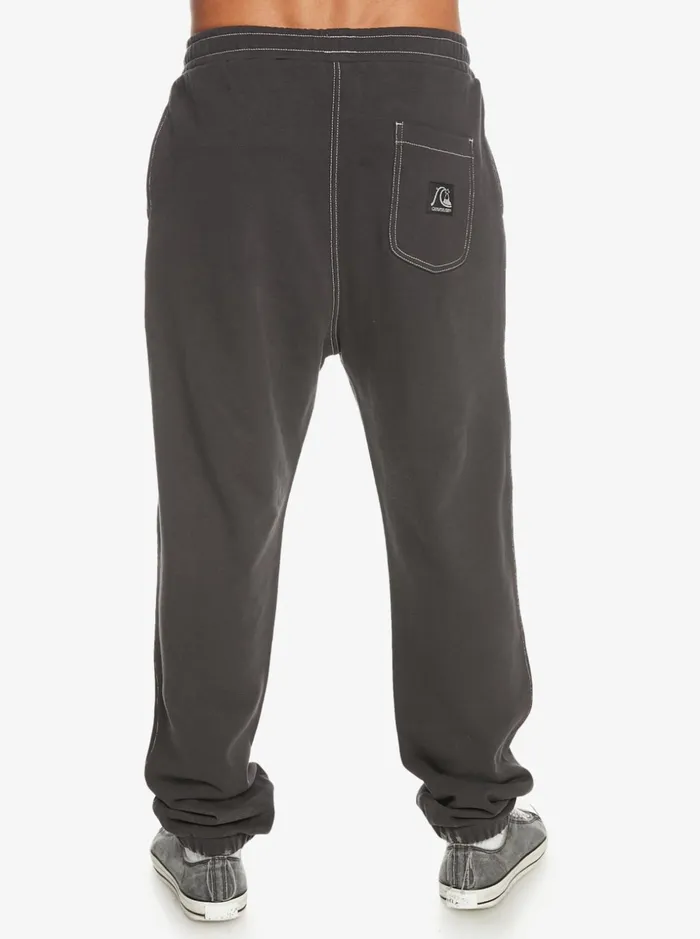 Men Quiksilver Pants The Original Joggers Black Men Quiksilver Pants The Original Joggers Black