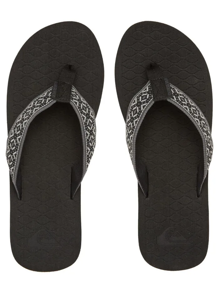 Men Quiksilver Sandals Hillcrest Sandals Greyblackblack Men Quiksilver Sandals Hillcrest Sandals Greyblackblack