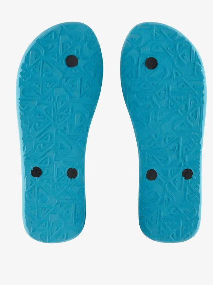 Men Quiksilver Sandals Molokai Core FlipFlops Black 2 Men Quiksilver Sandals Molokai Core FlipFlops Black 2