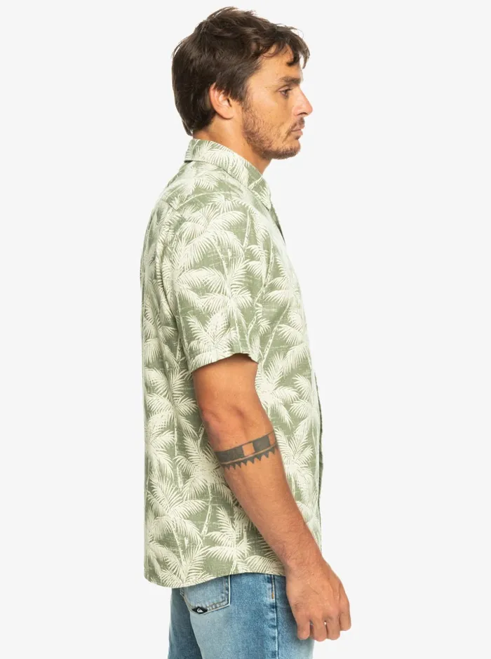 Men Quiksilver Shirts and Polos Fleeting Moment Short Sleeve Shirt Four Leaf Fleeting Moment Men Quiksilver Shirts and Polos Fleeting Moment Short Sleeve Shirt Four Leaf Fleeting Moment