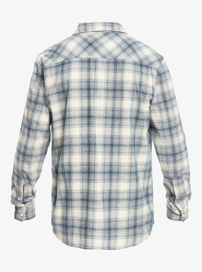 Men Quiksilver Shirts and Polos Ganaway Stretch Long Sleeve Flannel Shirt Birch Ganaway Men Quiksilver Shirts and Polos Ganaway Stretch Long Sleeve Flannel Shirt Birch Ganaway
