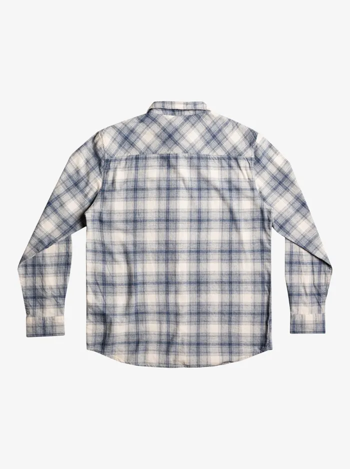 Men Quiksilver Shirts and Polos Ganaway Stretch Long Sleeve Flannel Shirt Birch Ganaway Men Quiksilver Shirts and Polos Ganaway Stretch Long Sleeve Flannel Shirt Birch Ganaway