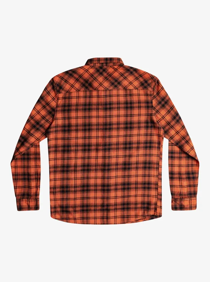 Men Quiksilver Shirts and Polos Hatton Long Sleeve Shirt Burnt Ochre Hatton Men Quiksilver Shirts and Polos Hatton Long Sleeve Shirt Burnt Ochre Hatton