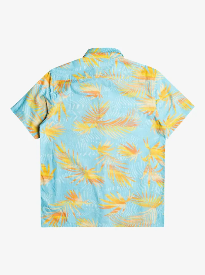 Men Quiksilver Shirts and Polos Ripped Up Cotton Short Sleeve Shirt Sky Blue Ripped Up Men Quiksilver Shirts and Polos Ripped Up Cotton Short Sleeve Shirt Sky Blue Ripped Up