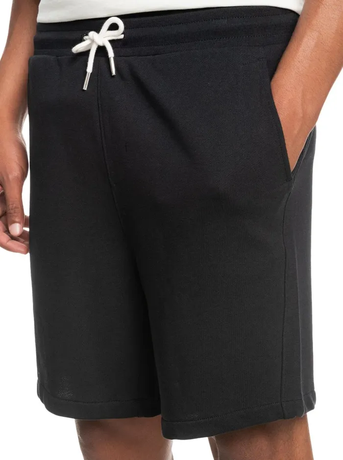 Men Quiksilver Shorts and Amphibians Essentials 19034 Organic Sweatshorts Black Men Quiksilver Shorts and Amphibians Essentials 19034 Organic Sweatshorts Black