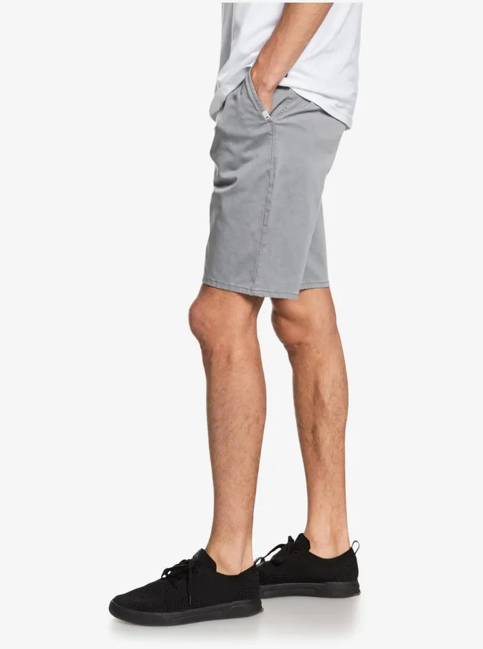 Men Quiksilver Shorts and Amphibians Everyday Union Stretch 20034 Chino Pocket Shorts Light Grey Heather Men Quiksilver Shorts and Amphibians Everyday Union Stretch 20034 Chino Pocket Shorts Light Grey Heather