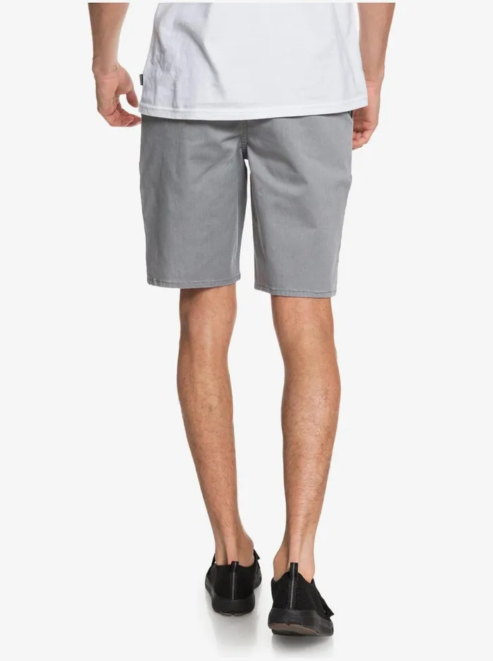 Men Quiksilver Shorts and Amphibians Everyday Union Stretch 20034 Chino Pocket Shorts Light Grey Heather Men Quiksilver Shorts and Amphibians Everyday Union Stretch 20034 Chino Pocket Shorts Light Grey Heather