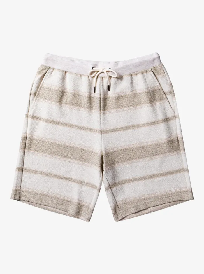 Men Quiksilver Shorts and Amphibians Great Otway Sweat Shorts Olive Gray Great Otway