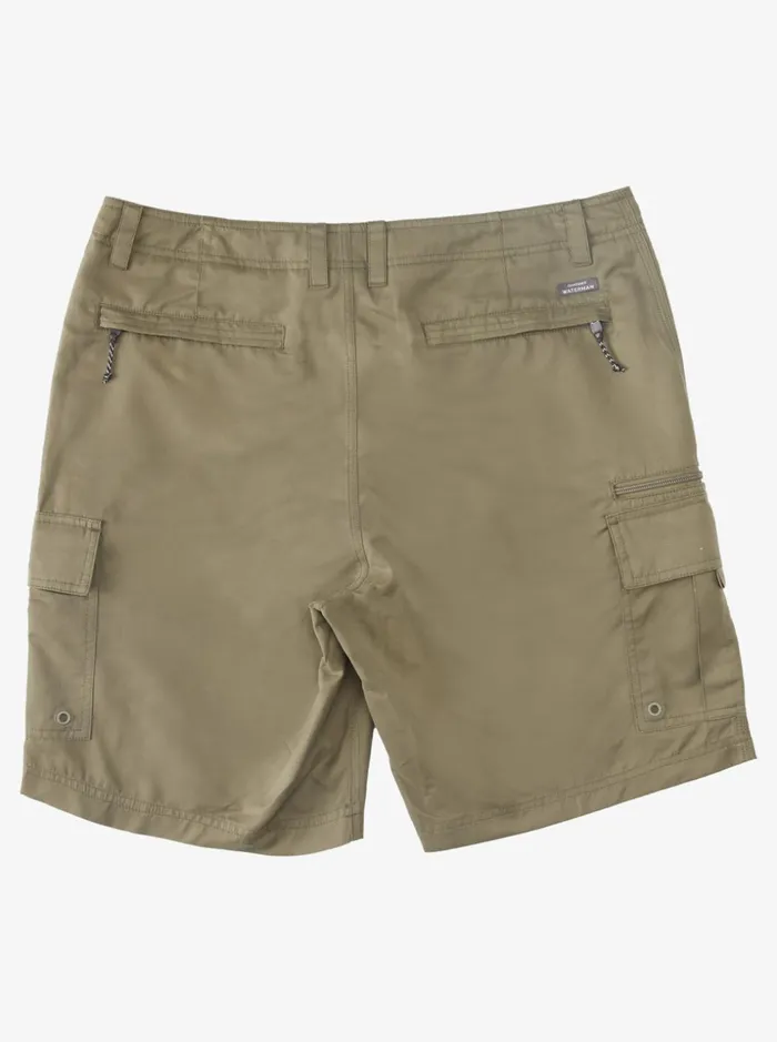 Men Quiksilver Shorts and Amphibians Waterman Maldive Atoll Cargo 20034 Shorts Dusty Olive Men Quiksilver Shorts and Amphibians Waterman Maldive Atoll Cargo 20034 Shorts Dusty Olive