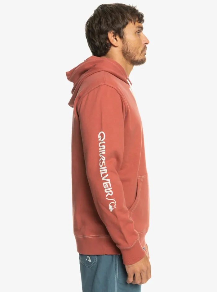 Men Quiksilver Sweatshirts and Hoodies The Original Hoodie Marsala Men Quiksilver Sweatshirts and Hoodies The Original Hoodie Marsala