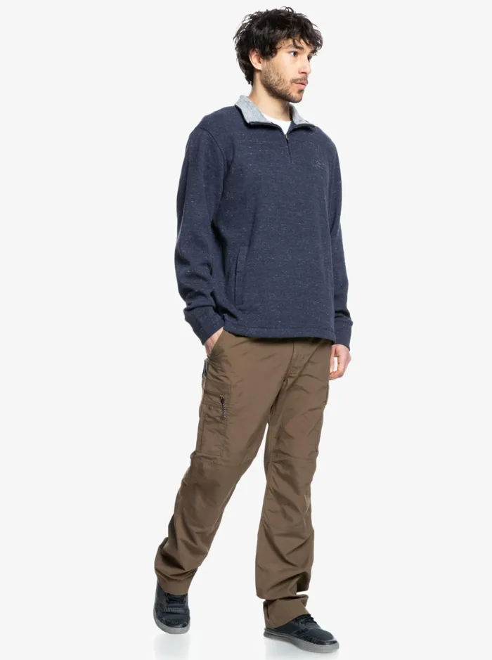 Men Quiksilver Sweatshirts and Hoodies Waterman Pointsurf Zip Mock Neck Sweatshirt Navy Blazer Heather Men Quiksilver Sweatshirts and Hoodies Waterman Pointsurf Zip Mock Neck Sweatshirt Navy Blazer Heather