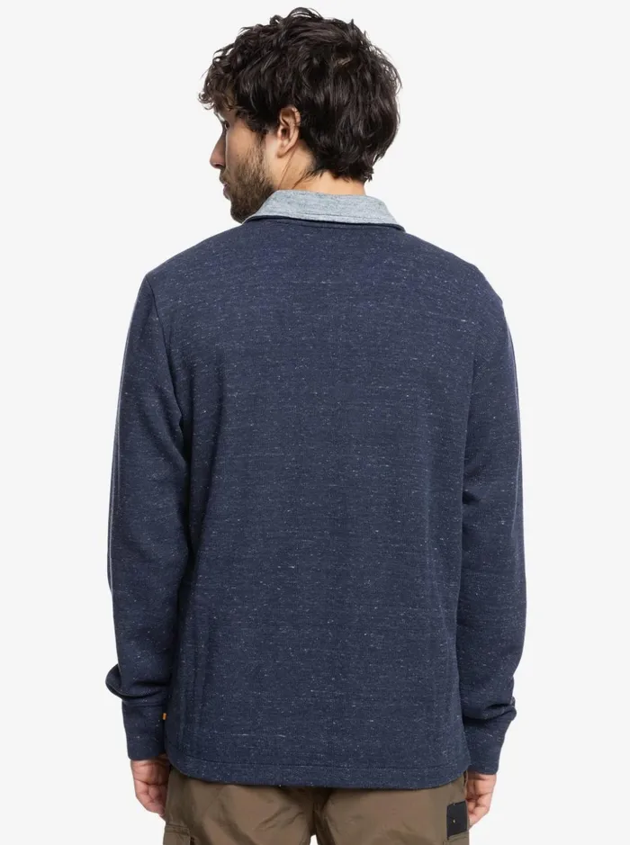 Men Quiksilver Sweatshirts and Hoodies Waterman Pointsurf Zip Mock Neck Sweatshirt Navy Blazer Heather Men Quiksilver Sweatshirts and Hoodies Waterman Pointsurf Zip Mock Neck Sweatshirt Navy Blazer Heather