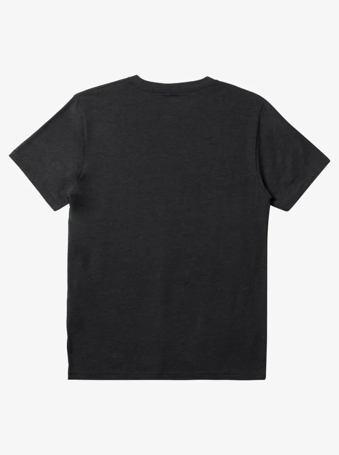 Men Quiksilver Tees Core Lockup TShirt Charcoal Heather Men Quiksilver Tees Core Lockup TShirt Charcoal Heather
