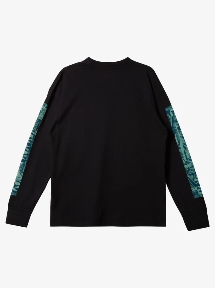 Men Quiksilver Tees Gregg Kaplan Blank Canvas Long Sleeve TShirt Black Men Quiksilver Tees Gregg Kaplan Blank Canvas Long Sleeve TShirt Black