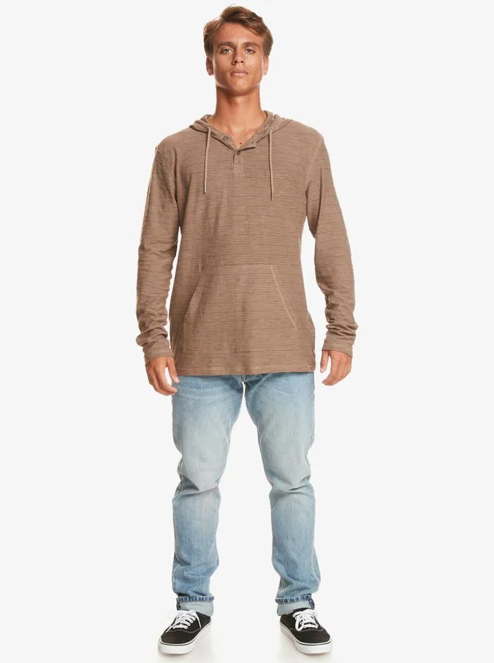 Men Quiksilver Tees Kentin Long Sleeves Hooded TShirt Kentin Fossil Men Quiksilver Tees Kentin Long Sleeves Hooded TShirt Kentin Fossil