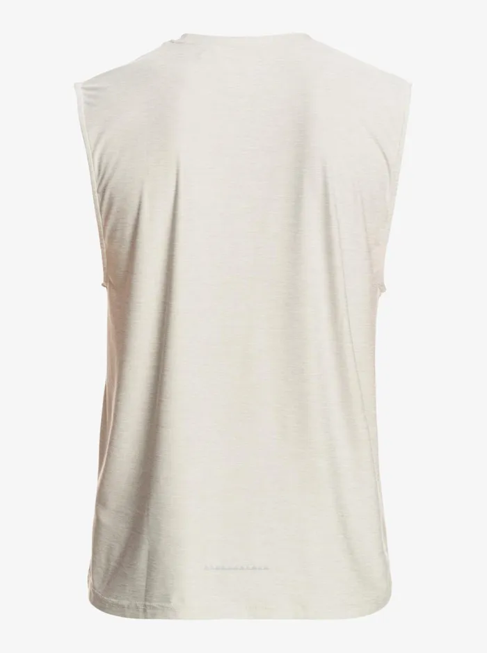 Men Quiksilver Tees Muscle Tank Gray Violet Heather Men Quiksilver Tees Muscle Tank Gray Violet Heather
