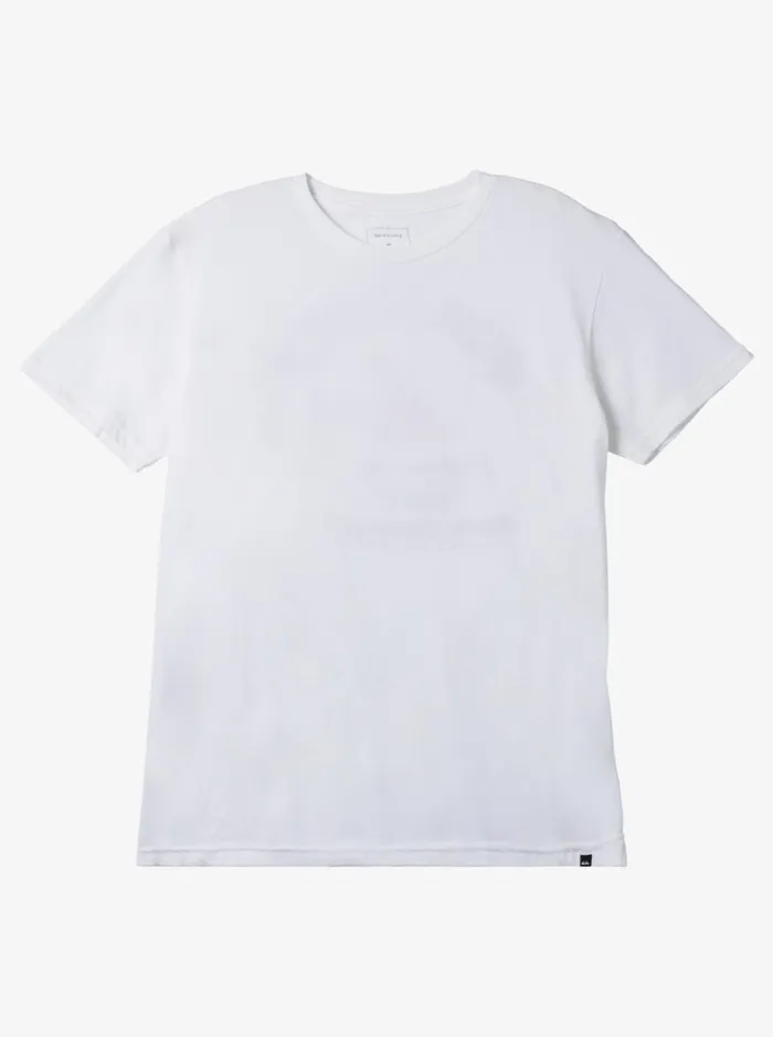 Men Quiksilver Tees Uncle Slam TShirt White
