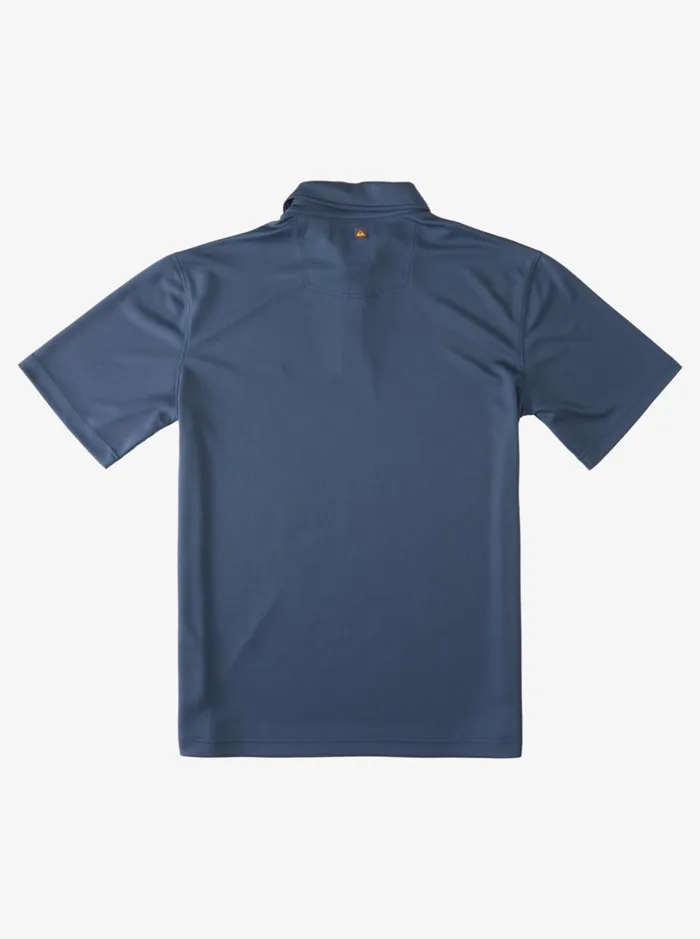 Men Quiksilver Tees Waterman Water Short Sleeve Polo Shirt Midnight Navy Men Quiksilver Tees Waterman Water Short Sleeve Polo Shirt Midnight Navy