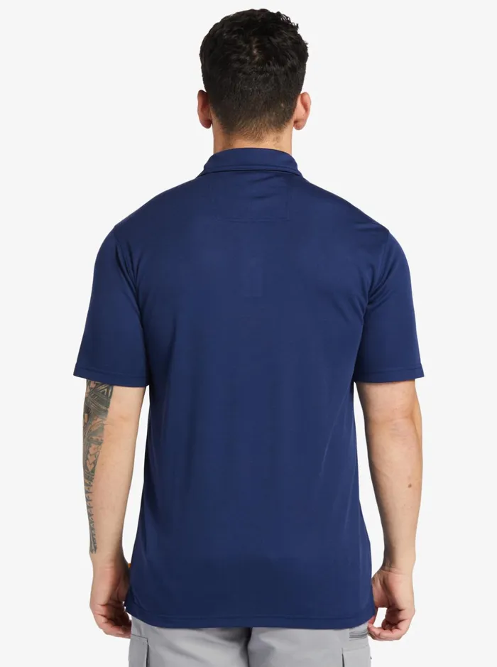 Men Quiksilver Tees Waterman Water Short Sleeve Polo Shirt Midnight Navy Men Quiksilver Tees Waterman Water Short Sleeve Polo Shirt Midnight Navy
