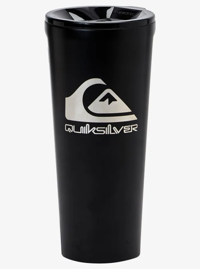 Men Quiksilver Water Bottles Quiksilver X Corkcicle Classic Tumbler Black