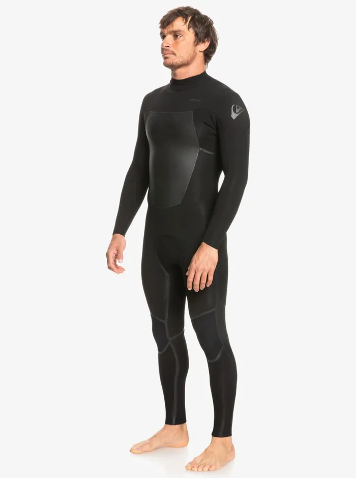 Men Quiksilver Wetsuits 32 Marathon Sessions BackZip Wetsuit Black Men Quiksilver Wetsuits 32 Marathon Sessions BackZip Wetsuit Black