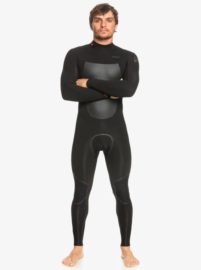 Men Quiksilver Wetsuits 32 Marathon Sessions BackZip Wetsuit Black Men Quiksilver Wetsuits 32 Marathon Sessions BackZip Wetsuit Black