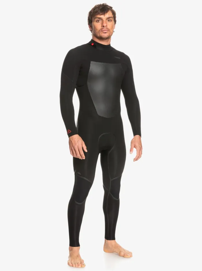 Men Quiksilver Wetsuits 32 Marathon Sessions BackZip Wetsuit Black Men Quiksilver Wetsuits 32 Marathon Sessions BackZip Wetsuit Black