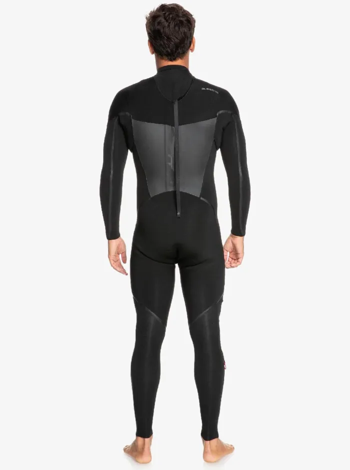 Men Quiksilver Wetsuits 43 Marathon Sessions BackZip Wetsuit Black Men Quiksilver Wetsuits 43 Marathon Sessions BackZip Wetsuit Black