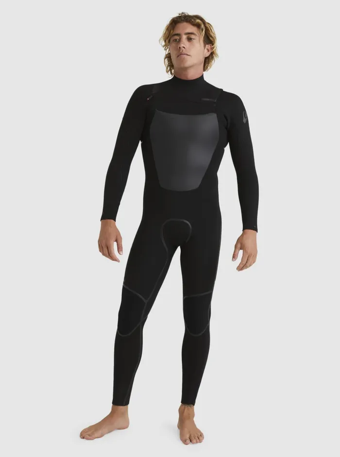 Men Quiksilver Wetsuits 43 Marathon Sessions ChestZip Wetsuit Black Men Quiksilver Wetsuits 43 Marathon Sessions ChestZip Wetsuit Black