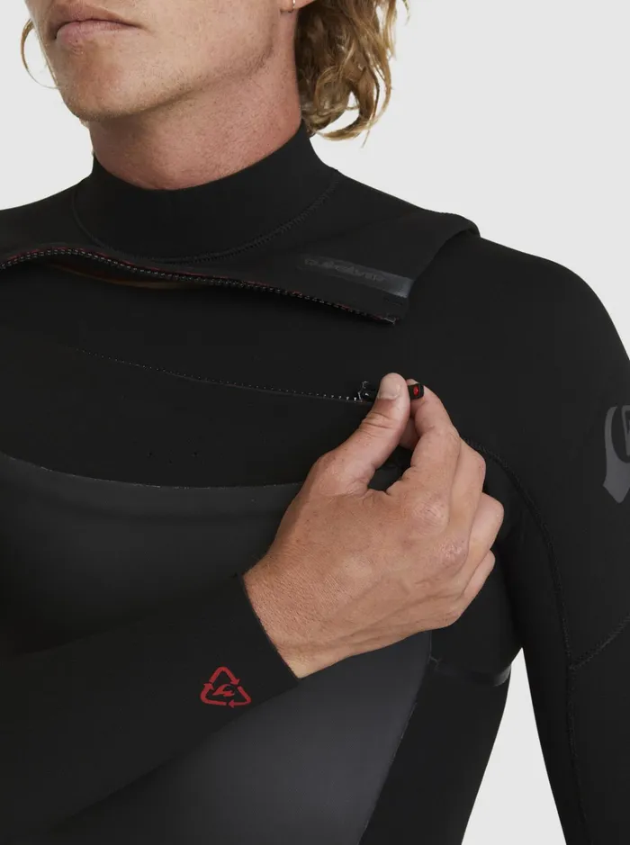 Men Quiksilver Wetsuits 43 Marathon Sessions ChestZip Wetsuit Black Men Quiksilver Wetsuits 43 Marathon Sessions ChestZip Wetsuit Black