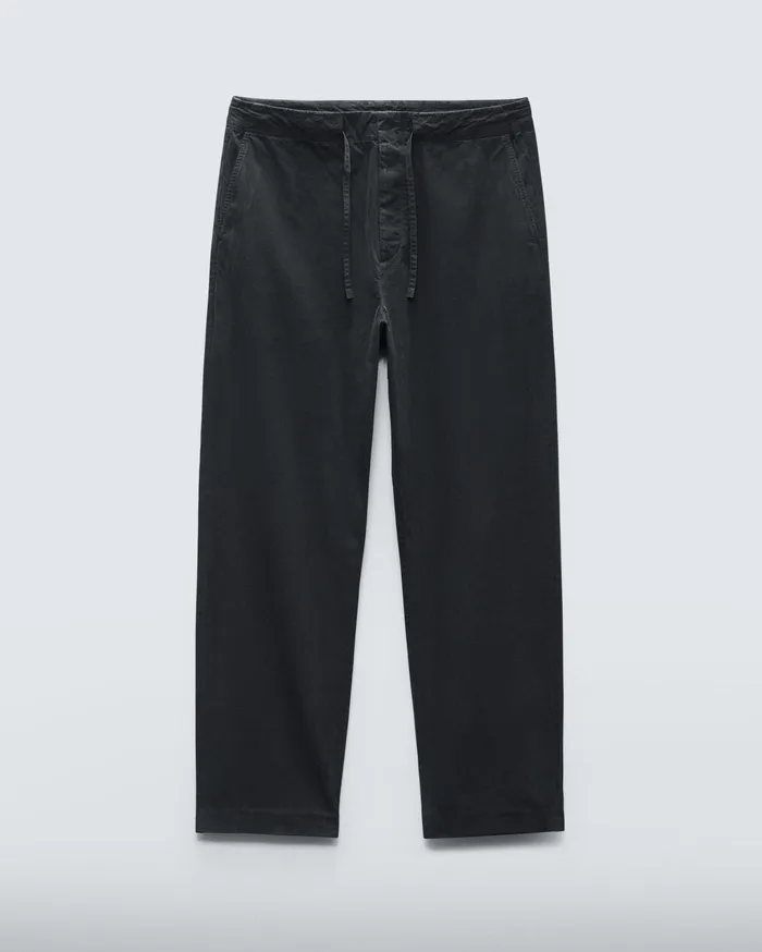 Men Rag and Bone Pants Bradford Cotton Pant Black Men Rag and Bone Pants Bradford Cotton Pant Black