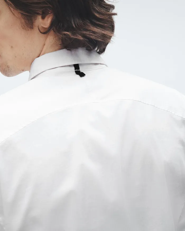 Men Rag and Bone Shirts Fit 2 Engineered Cotton Oxford Shirt White