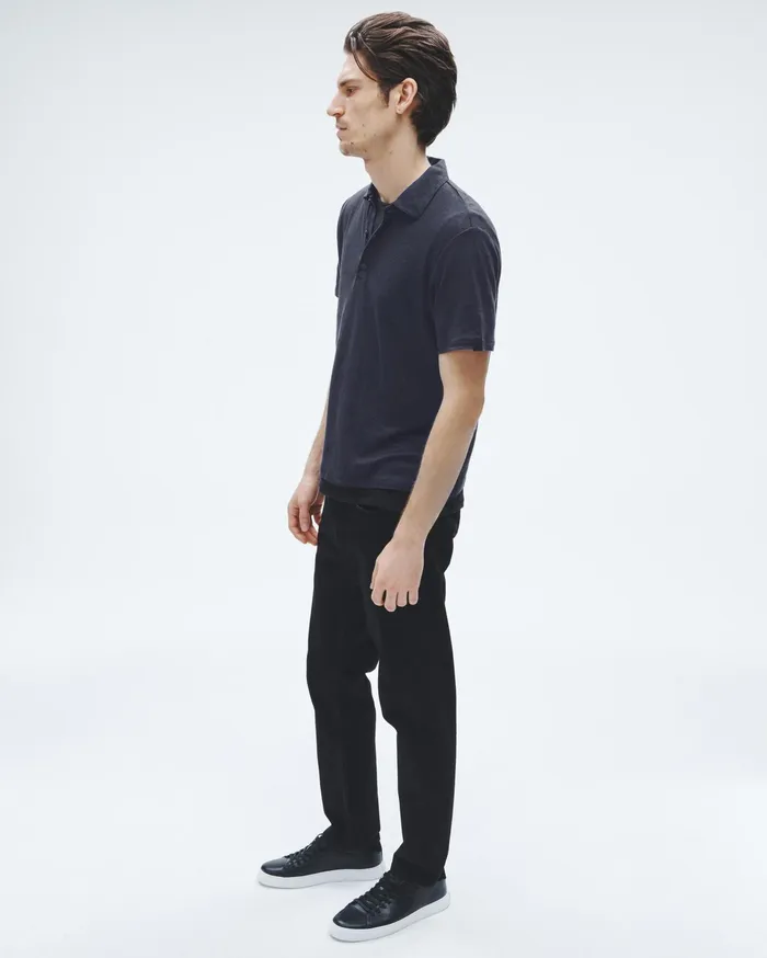 Men Rag and Bone TShirts Classic Linen Polo Salute Men Rag and Bone TShirts Classic Linen Polo Salute