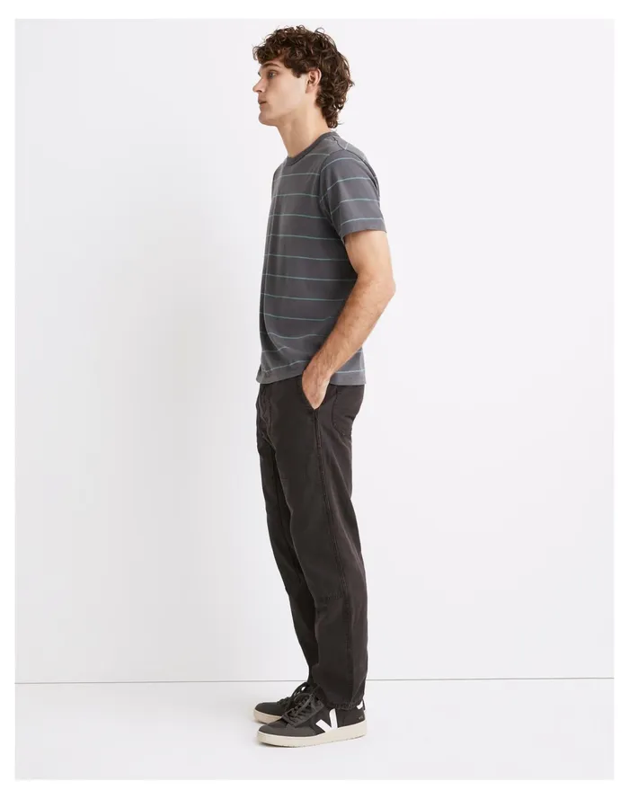 Men Relaxed Straight Lightweight Workwear Pants Black Coal Madewell Pants Men Relaxed Straight Lightweight Workwear Pants Black Coal Madewell Pants