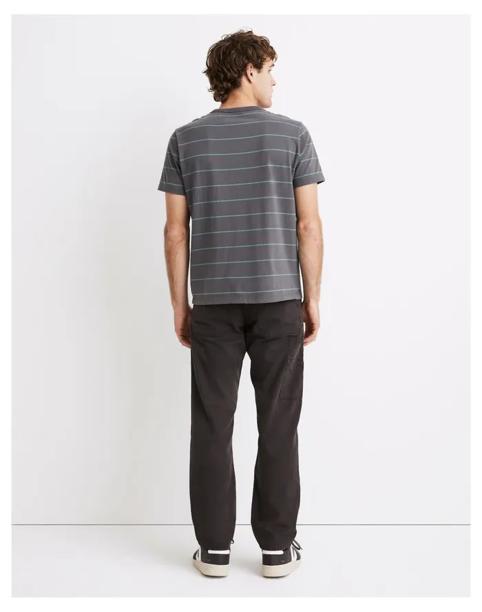 Men Relaxed Straight Lightweight Workwear Pants Black Coal Madewell Pants Men Relaxed Straight Lightweight Workwear Pants Black Coal Madewell Pants