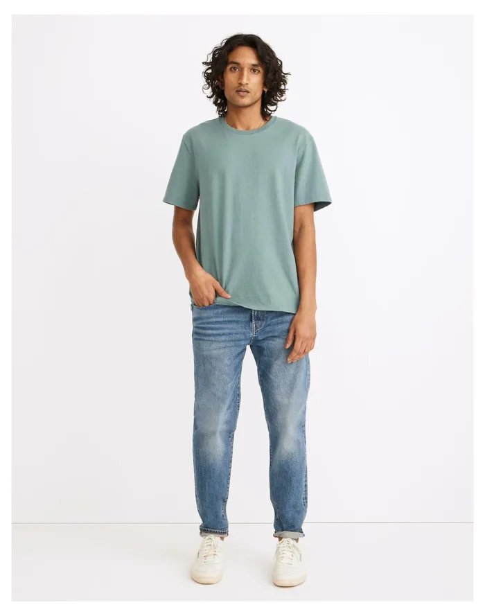 Men Relaxed Taper Jeans Bernick Wash Madewell Jeans