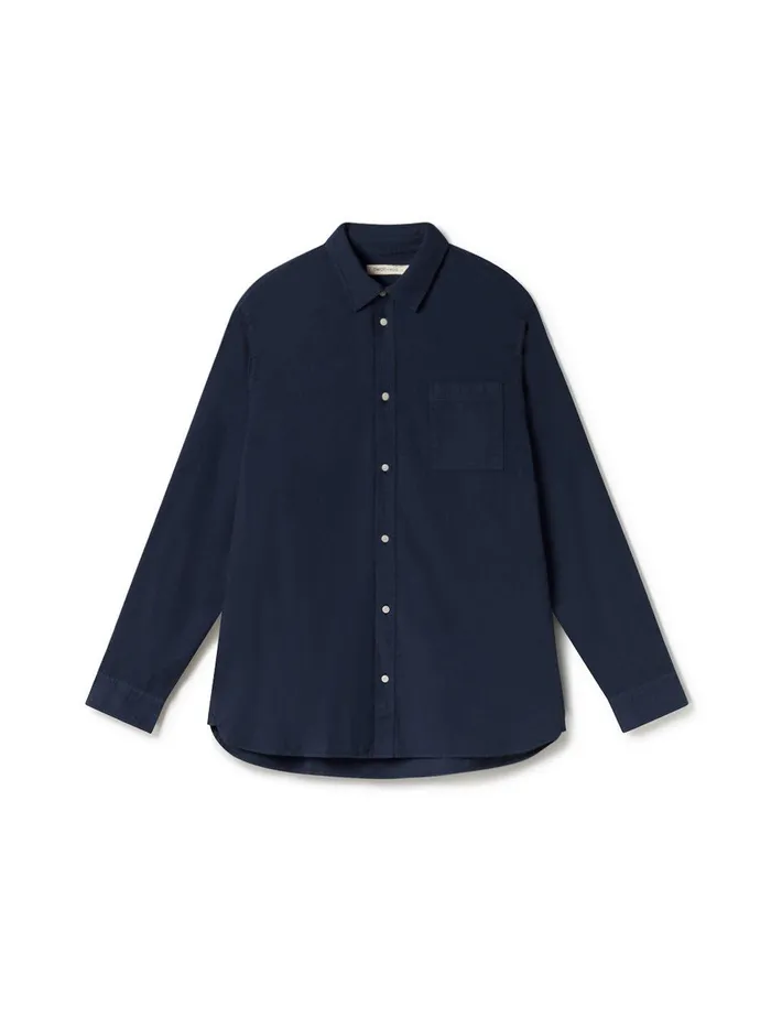 Men Sedef 8211 Navy Blue TWOTHIRDS Shirts